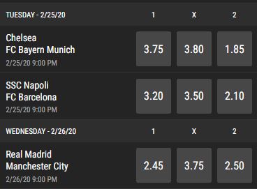 Sports Odds (soccer) and outcome probabilities
