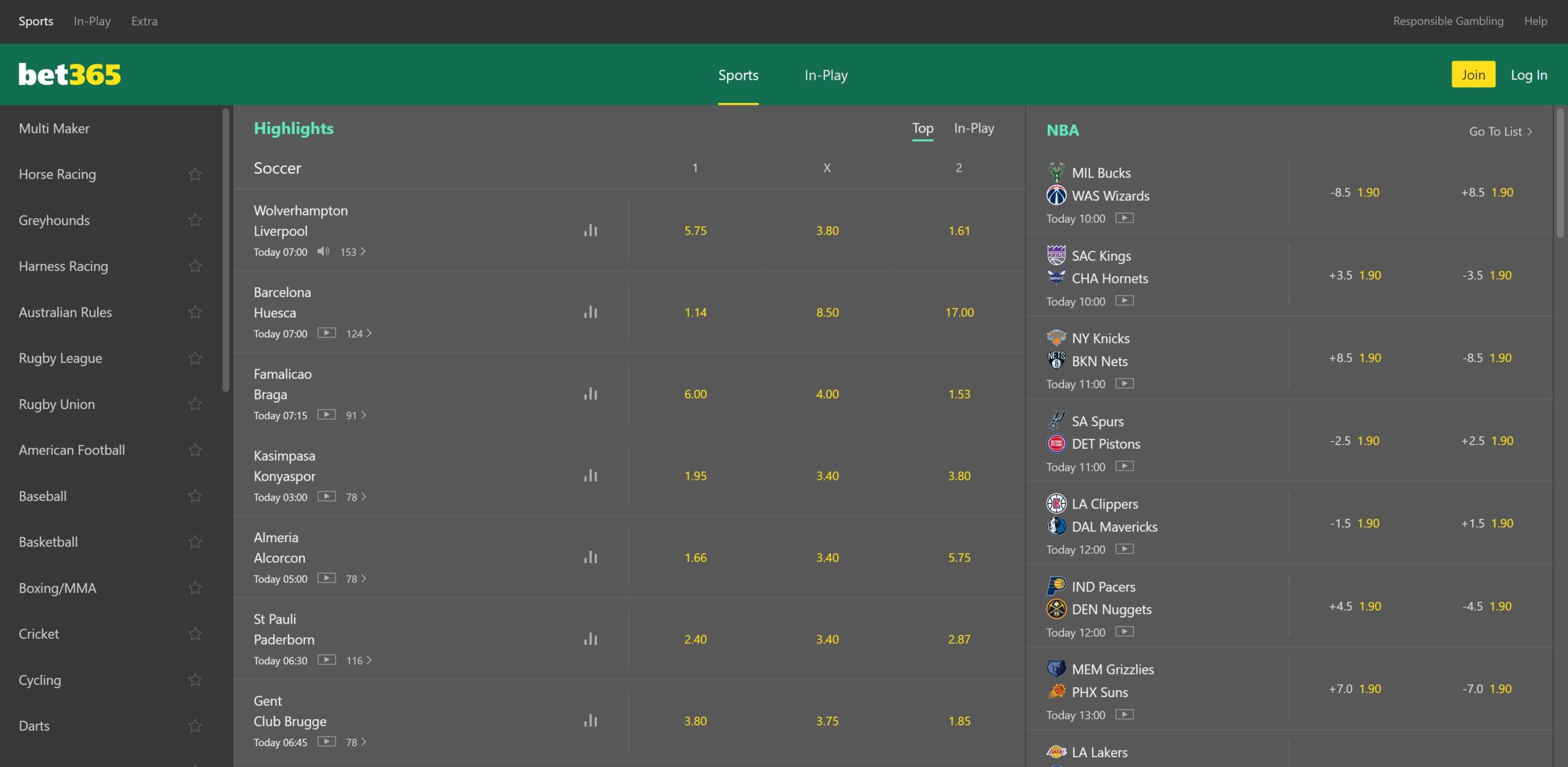 Bet365 Sportsbook Review 2021 Online Bookmaker SportsBettingGuide